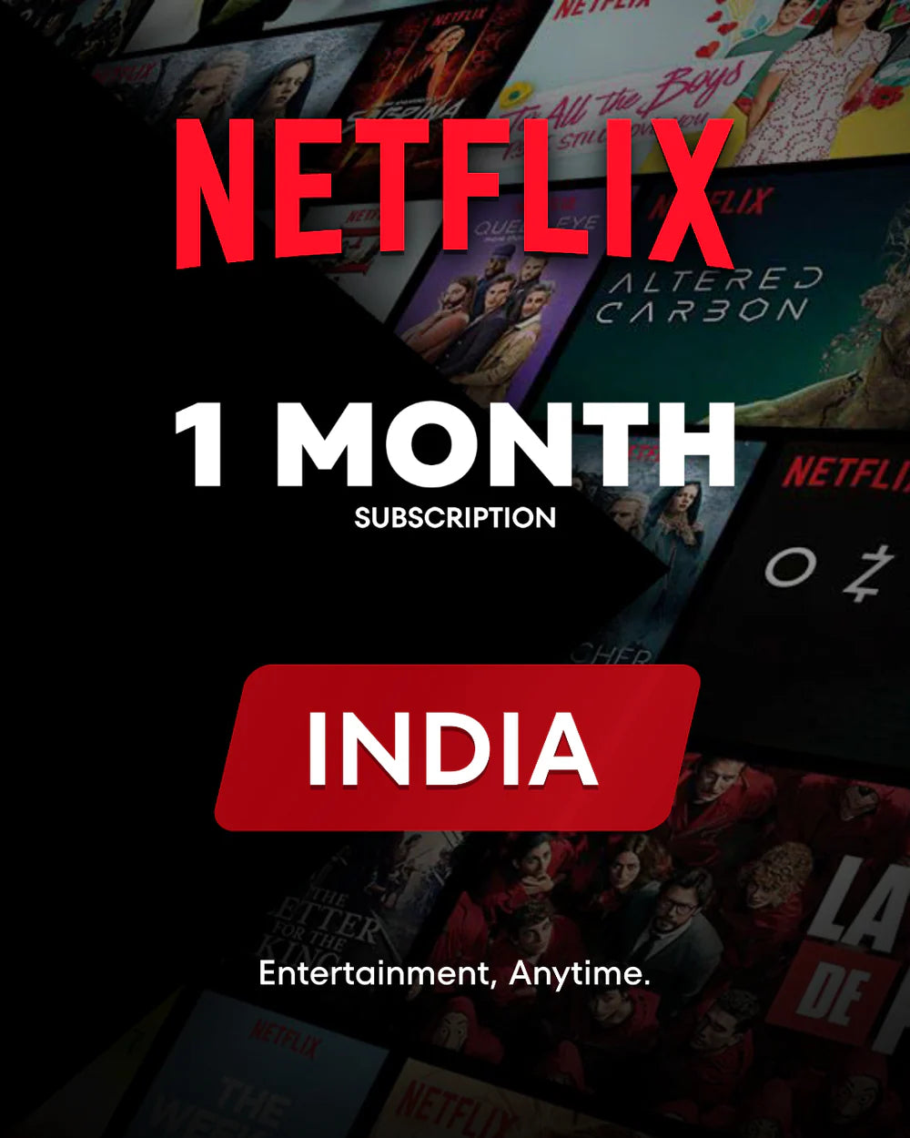 Netflix Premium 4K (India) - Netflix Account